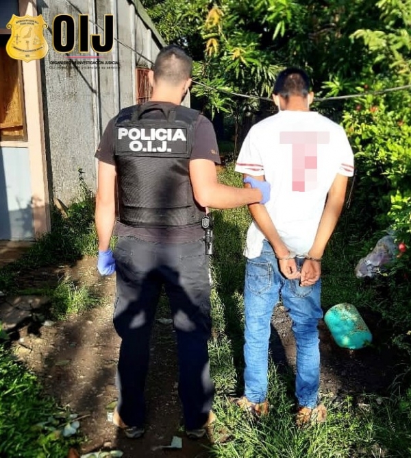 OIJ Subdelegación Regional de Siquirres: Un hombre fue detenido como sospechoso de asalto a peatón