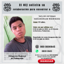 Desaparecido OIJ Puntarenas: Taylor Esteban Vasconcelos Rodríguez