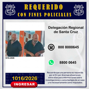 Requerido OIJ Santa Cruz: 1016-2026