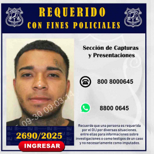 Requerido OIJ San José: 2690-2025
