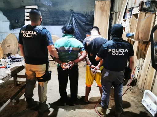 OIJ Subdelegación Regional de Garabito - Jaco: Sospechosos de venta de droga fueron detenidos en Herradura