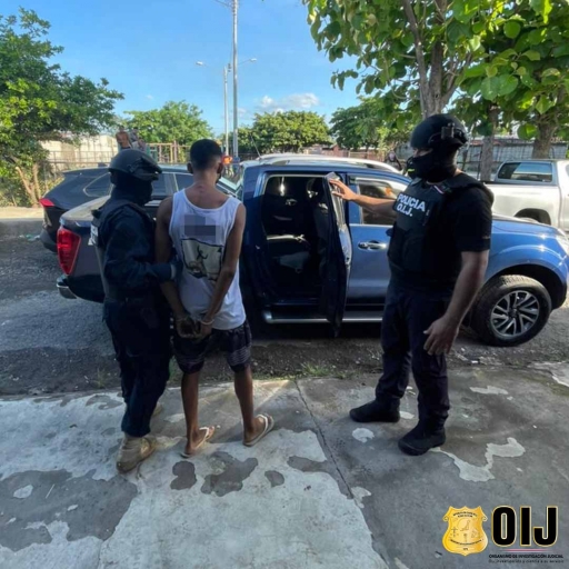 OIJ Puntarenas detuvo a sospechoso de homicidio en Barranca