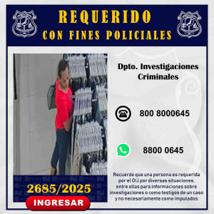 Requerida OIJ San José: 2685-2025
