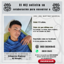 No localizado OIJ Heredia: Axel Joel Martínez Sandoval