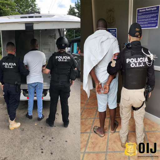 OIJ Jacó - Garabito detuvo a tres hombres sospechosos de venta de droga