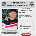 Desaparecido OIJ San José: Elvin Yoel Martínez Ruiz
