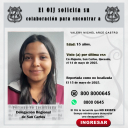 No localizada OIJ San Carlos: Valery Michel Arce Castro