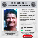 Desaparecido OIJ Alajuela: Ronald Gerardo Villalobos