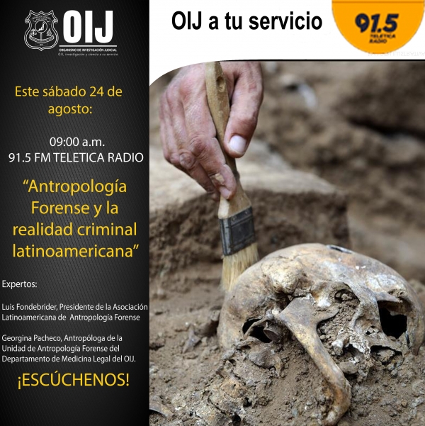 “Antropología Forense y la realidad criminal latinoamericana"