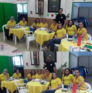 ACTIVIDADES CON LOS ENCARGADOS DEL CENTRO DE CUIDO DE MENORES ABEJITAS EN PAVAS