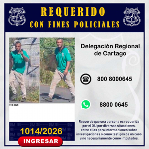 Requerido OIJ Cartago: 1014-2026