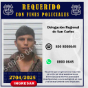 Requerido OIJ San Carlos: 2704-2025