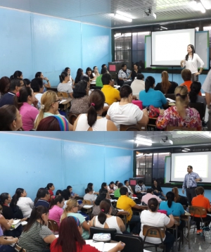 OIJ y docentes del Centro Educativo de León XIII