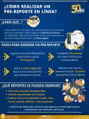 ¿Cómo realizar un pre-reporte en línea?